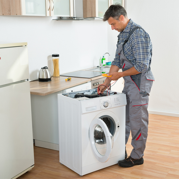 can you walk me through the steps of troubleshooting my washer issue in Gaston County